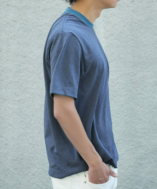 【WEB限定】ドットメッシュジャージTシャツ＜吸水速乾/通気性＞ 詳細画像 7