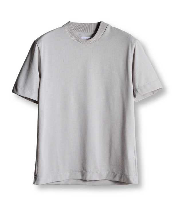 【WEB限定】ドットメッシュジャージTシャツ＜吸水速乾/通気性＞ 詳細画像 グレー 1