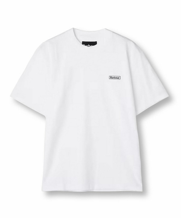 【BARBOUR/バブアー】WALTON EMBROIDERED OS FIT T-SHIRT 詳細画像 ホワイト 1