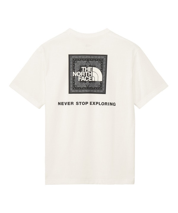 【THE NORTH FACE/ザ ノースフェイス】S/S Bandana Square Logo Tee 詳細画像 1