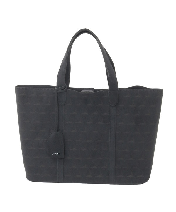【Estivant/エスティバン】Tote Bag Medium / ウルトラスエード トートバッグ スモール 詳細画像 ブラック 1
