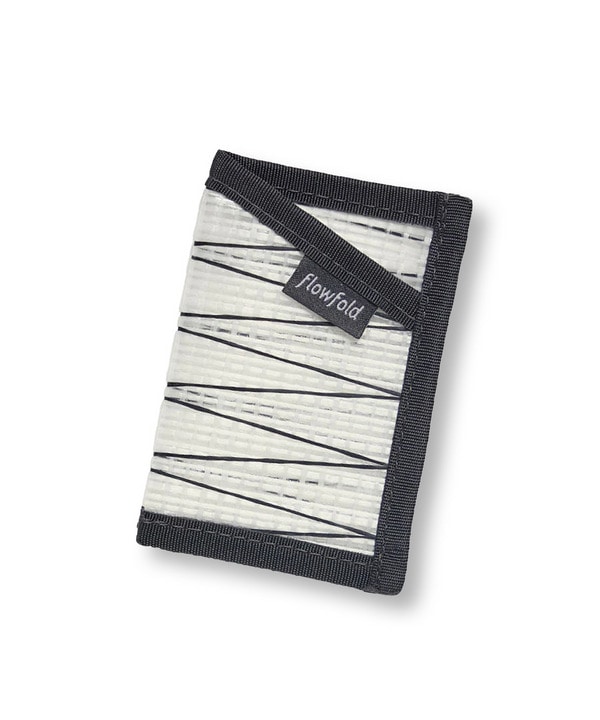 【FLOWFOLD/フローフォールド】Recycled Sailcloth Minimalist - Card Holder Wallet 詳細画像 ホワイト 1