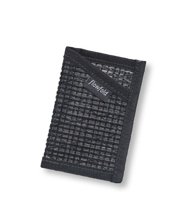 【FLOWFOLD/フローフォールド】Recycled Sailcloth Minimalist - Card Holder Wallet 詳細画像 ブラック 1