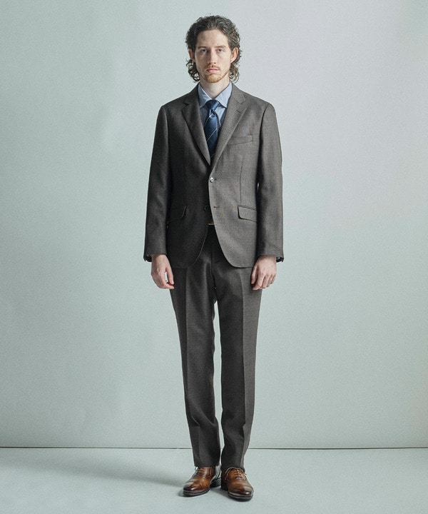 チェック×ドット柄シルクネクタイ 詳細画像 10