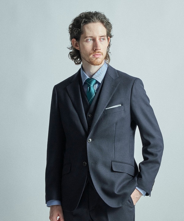 チェック×ドット柄シルクネクタイ 詳細画像 6