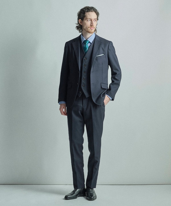 チェック×ドット柄シルクネクタイ 詳細画像 9