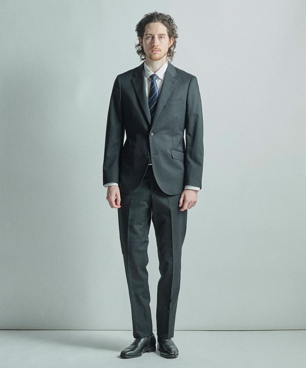 シャドーペイズリーストライプ×ピンドット柄シルクネクタイ 詳細画像 11