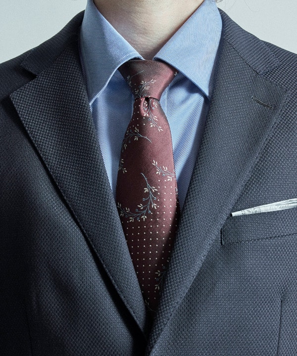 【TIE YOUR TIE/タイユアタイ】フィレンツェフローラル柄ネクタイ 詳細画像 4