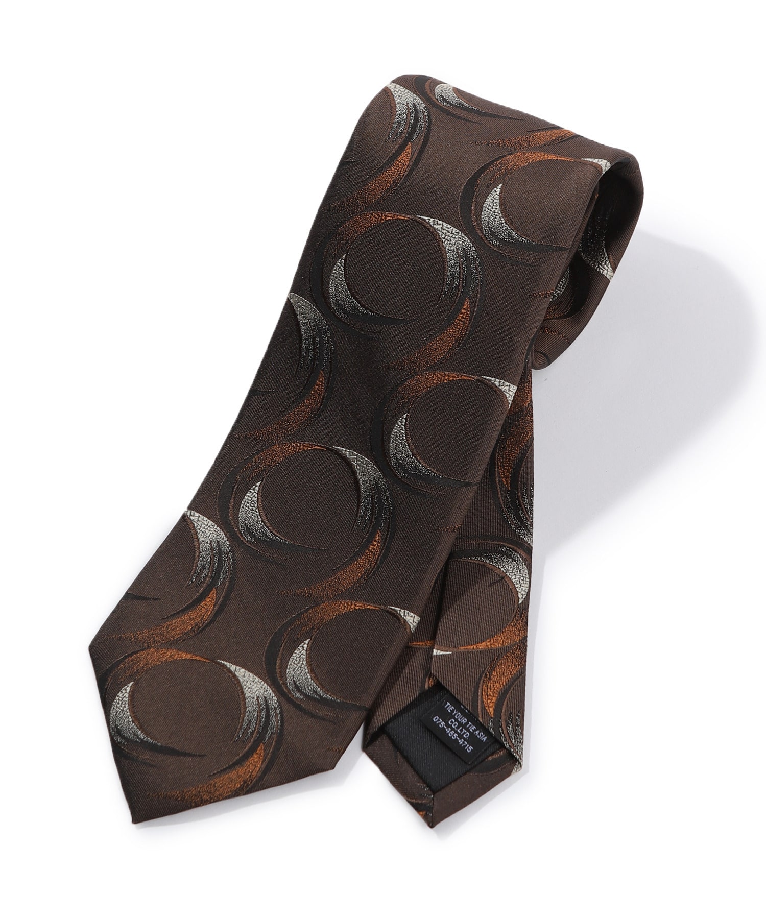 TIE YOUR TIE/タイユアタイ】ヴィンテージアブストラクト柄ネクタイ