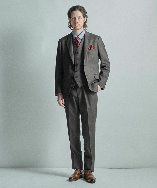 シャドーペイズリー柄シルクチーフ 詳細画像 17