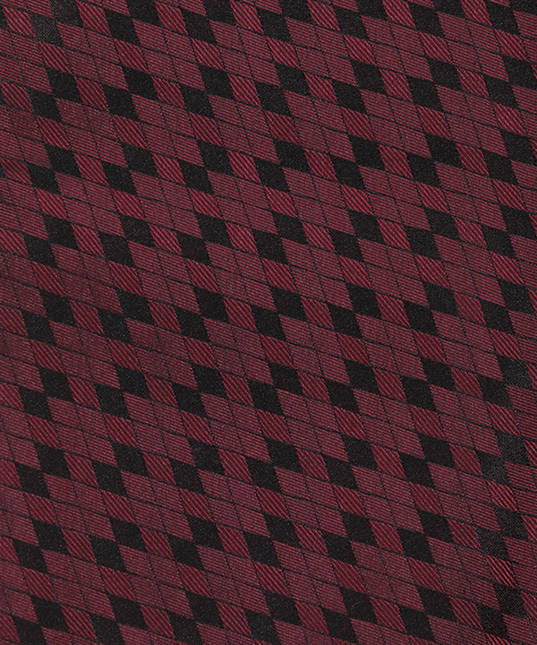 アーガイル柄シルクチーフ 詳細画像 4