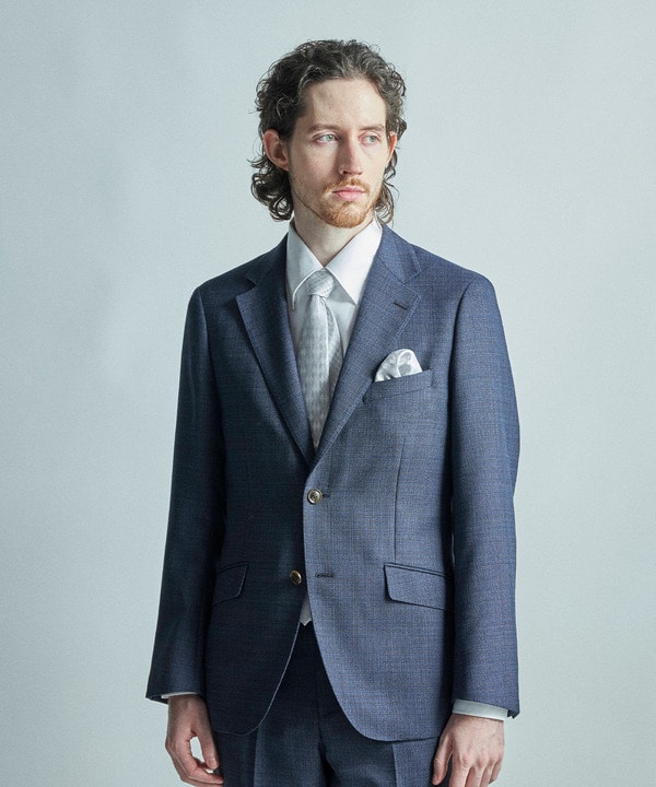 アーガイル柄シルクチーフ 詳細画像 9