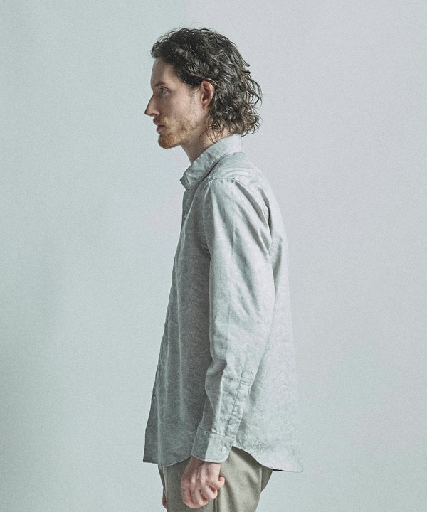 【LIBERTY/リバティ】フラワージャガード 長袖シャツ 詳細画像 13