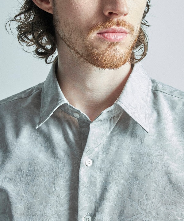 【LIBERTY/リバティ】フラワージャガード 長袖シャツ 詳細画像 15