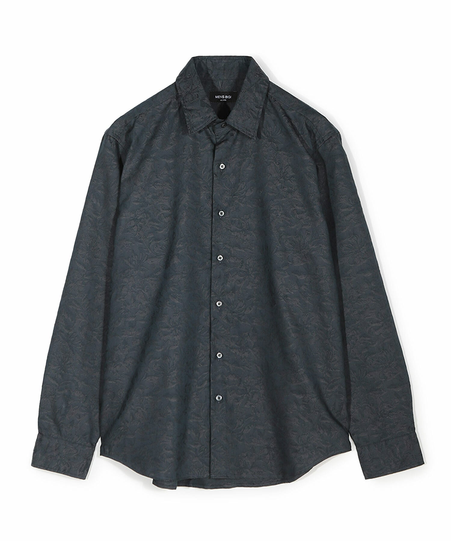 【ミッキー】DAL CUORE ダルクオーレ　メンズ　長袖シャツ LIBERTY/リバティ】フラワージャガード 長袖シャツ｜メンズ