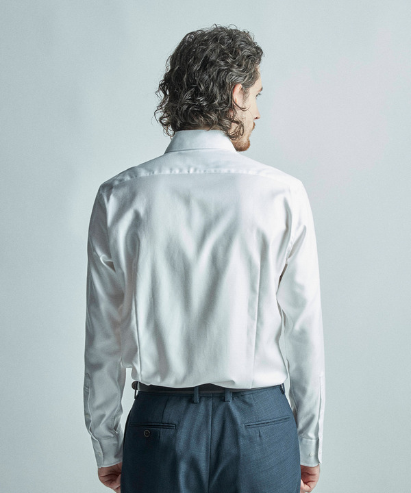 【ACTIVE TAILOR/アクティブテイラー】コットンツイルドレスシャツ＜イージーケア＞ 詳細画像 13