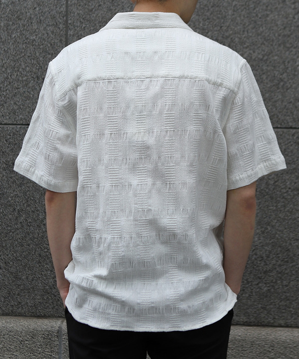 【Wax London/ワックスロンドン】ジャガードシャツ 詳細画像 12