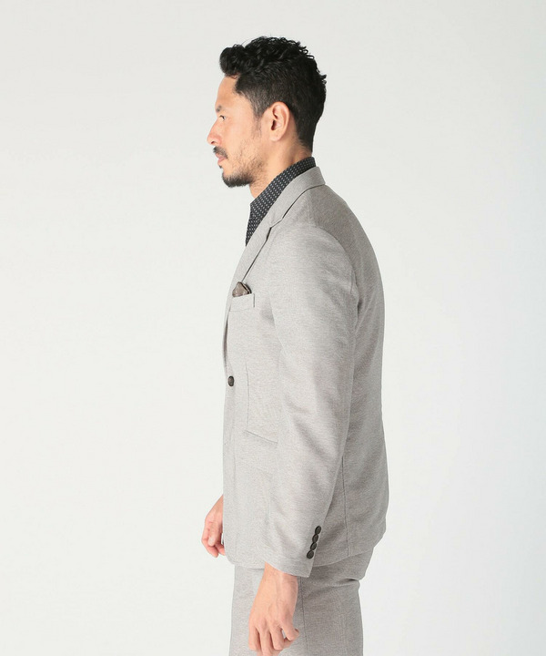 【ACTIVE TAILOR/アクティブテイラー】カラミメッシュストレッチジャケット<ストレッチ><通気性> 詳細画像 2