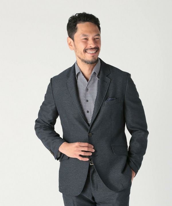 【ACTIVE TAILOR/アクティブテイラー】カラミメッシュストレッチジャケット<ストレッチ><通気性> 詳細画像 5
