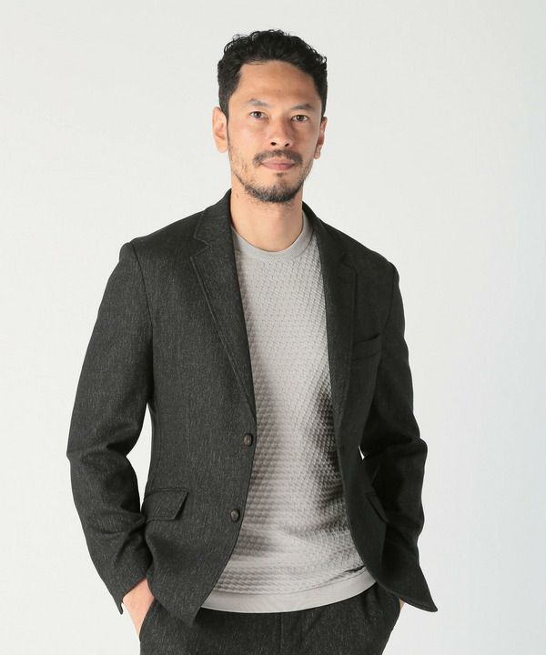 【ACTIVE TAILOR/アクティブテイラー】カラミメッシュストレッチジャケット<ストレッチ><通気性> 詳細画像 6