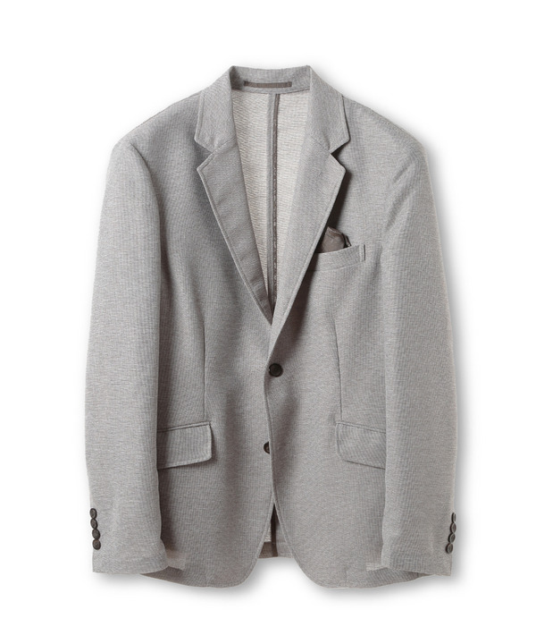 【ACTIVE TAILOR/アクティブテイラー】カラミメッシュストレッチジャケット<ストレッチ><通気性> 詳細画像 ベージュ 1