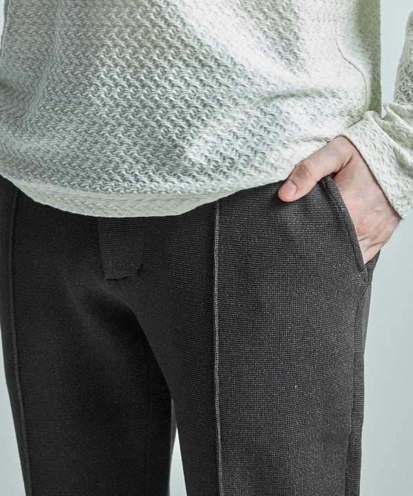 【ACTIVE TAILOR/アクティブテイラー】ミラノリブニットパンツ＜マシンウォッシャブル＞ 詳細画像 14