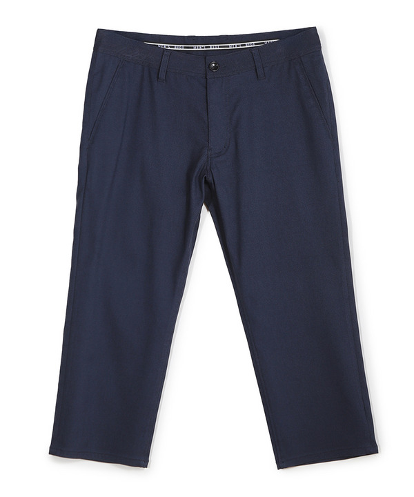 ハイパワーストレッチツイルクロップドパンツ<ストレッチ> 詳細画像 ネイビー 1