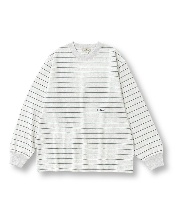 【L.L.Bean/エルエルビーン】JAPAN EDITION　UnionLong-SleeveStripeTee 詳細画像 ホワイト 1