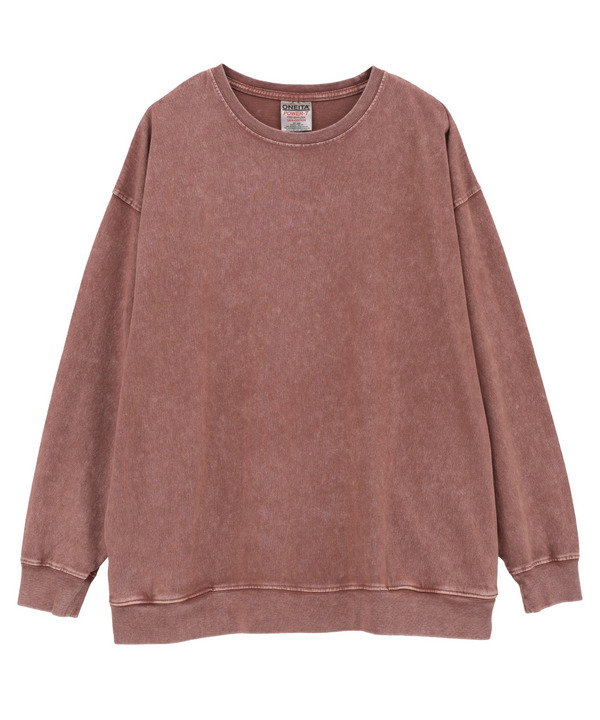 【ONEITA POWER-T/オニータパワーティ】サイドポケット ロングスリーブ Tシャツ 詳細画像 ブラウン 1