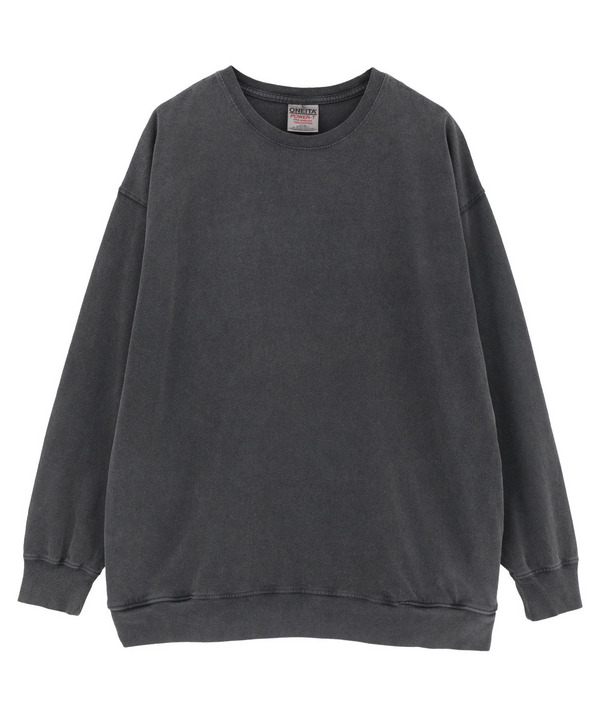 【ONEITA POWER-T/オニータパワーティ】サイドポケット ロングスリーブ Tシャツ 詳細画像 ブラック 1