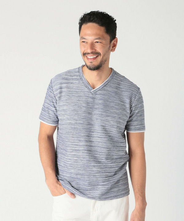 スラブタック天竺素材Tシャツ＜吸水速乾＞ 詳細画像 1