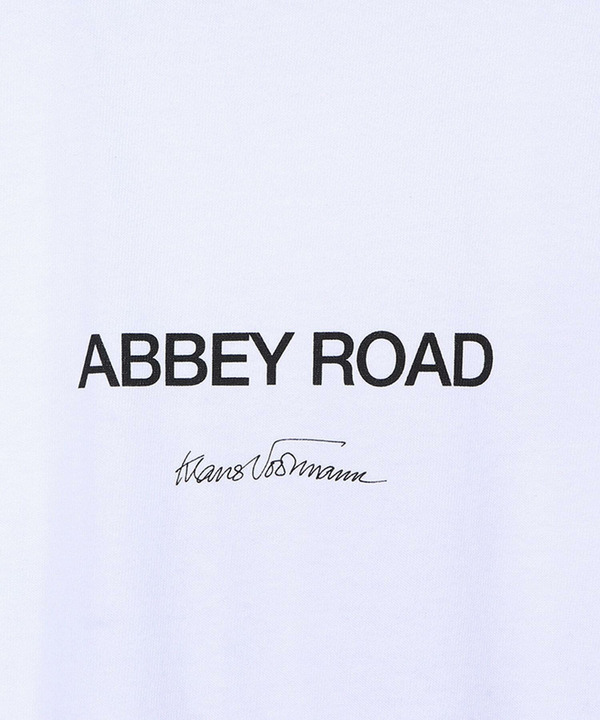 【THE CULTURE CODE x Klaus Voormann x MEN'S BIGI / ザ・カルチャーコード x クラウス・フォアマン x メンズビギ】 別注プリントTシャツ＜Abbey Road＞ 詳細画像 6