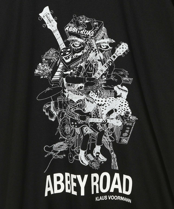 【THE CULTURE CODE x Klaus Voormann x MEN'S BIGI / ザ・カルチャーコード x クラウス・フォアマン x メンズビギ】 別注プリントTシャツ＜Abbey Road＞ 詳細画像 7