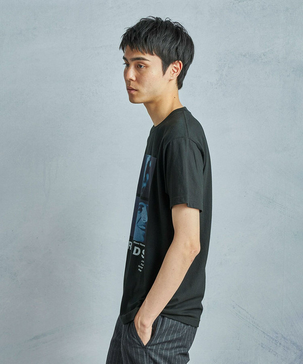 【THE CULTURE CODE x Klaus Voormann x MEN'S BIGI / ザ・カルチャーコード x クラウス・フォアマン x メンズビギ】 別注プリントTシャツ＜Four Lads＞ 詳細画像 1