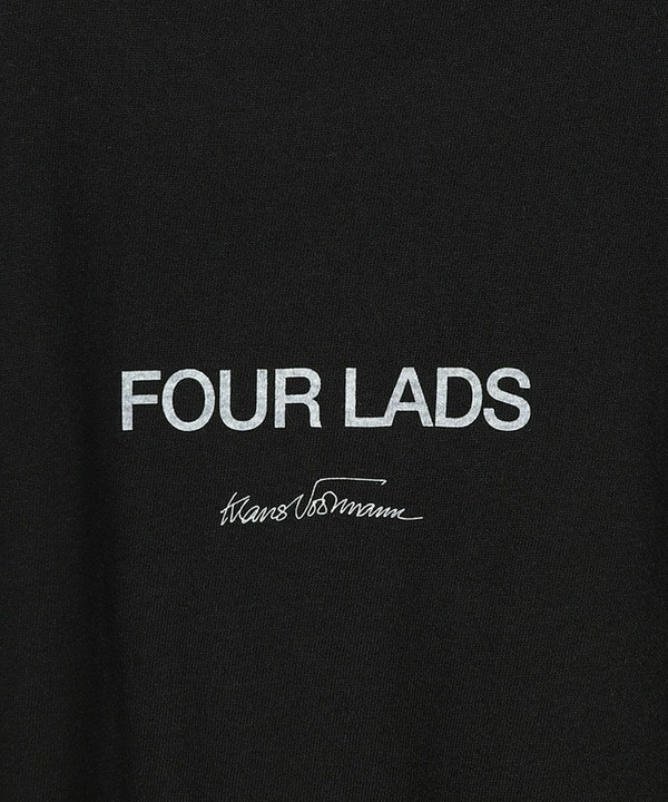 【THE CULTURE CODE x Klaus Voormann x MEN'S BIGI 】別注プリントT＜Four Lads＞ 詳細画像 12