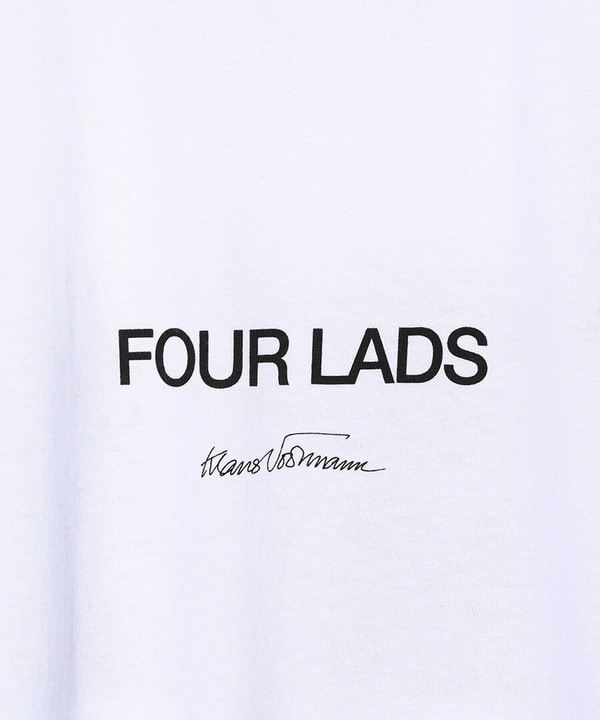 【THE CULTURE CODE x Klaus Voormann x MEN'S BIGI 】別注プリントT＜Four Lads＞ 詳細画像 13