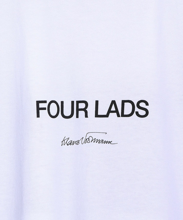 【THE CULTURE CODE x Klaus Voormann x MEN'S BIGI / ザ・カルチャーコード x クラウス・フォアマン x メンズビギ】 別注プリントTシャツ＜Four Lads＞ 詳細画像 6