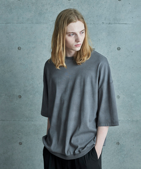 ムラ染めプリントルーズフィットTEE 詳細画像 13