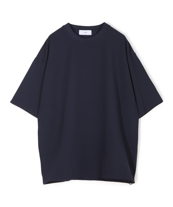 シアサッカー調ルーズフィットTEE 詳細画像 ネイビー 1