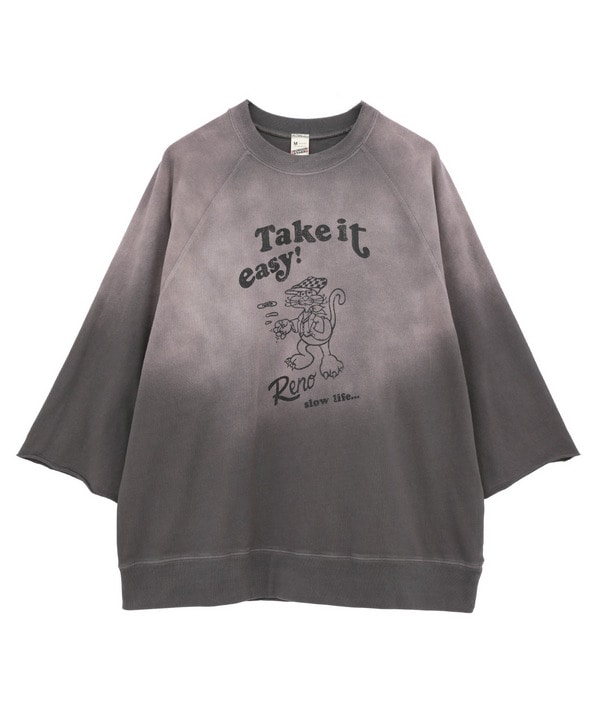 【SCREEN STARS/スクリーンスターズ】Sunburned sweat tee 詳細画像 チャコールグレー 1