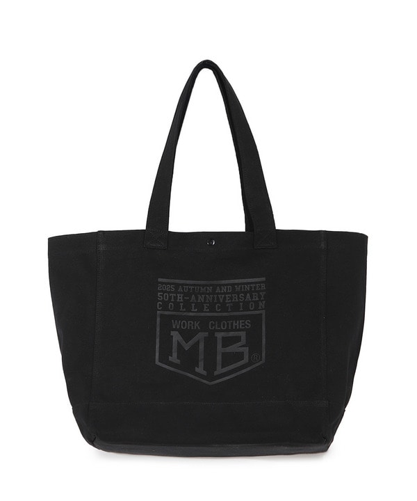 【50th Anniv . 菊池武夫】LOGO TOTE 詳細画像 ブラック 1