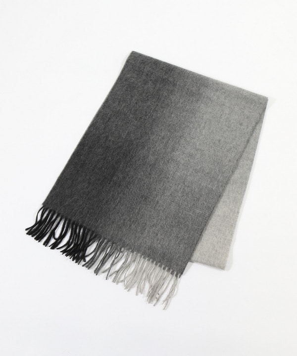 ベビーカシミヤ オンブレーグラデーションストール 詳細画像 2