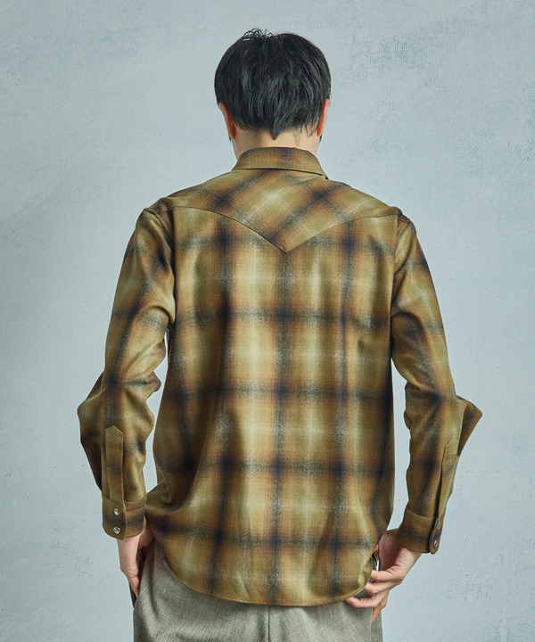 【PENDLETON/ペンドルトン】別注オンブレチェックシャツ 詳細画像 13
