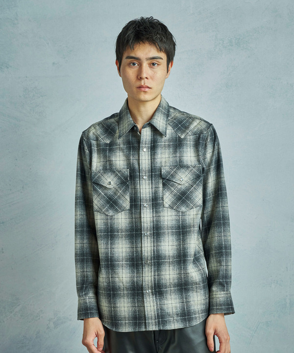 【PENDLETON/ペンドルトン】別注オンブレチェックシャツ 詳細画像 14