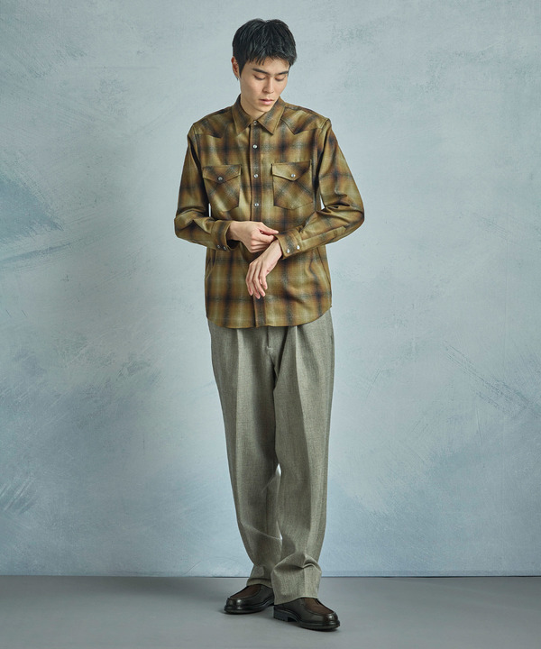 【PENDLETON/ペンドルトン】別注オンブレチェックシャツ 詳細画像 15