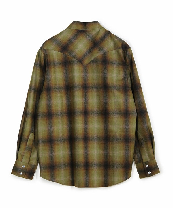 【PENDLETON/ペンドルトン】別注オンブレチェックシャツ 詳細画像 5
