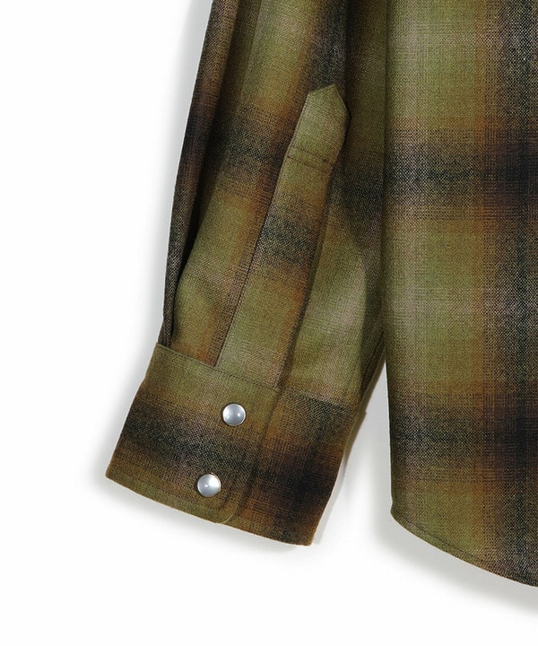 【PENDLETON/ペンドルトン】別注オンブレチェックシャツ 詳細画像 6