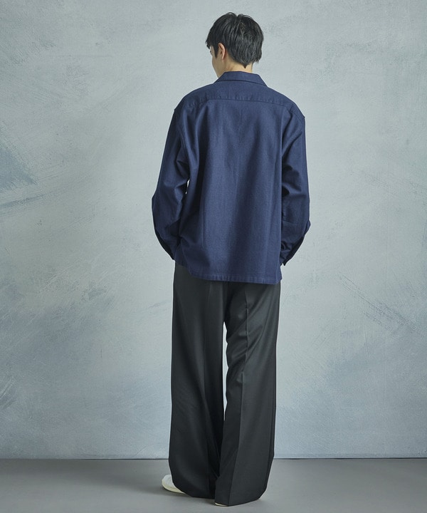 【50th Anniv . 菊池武夫】COTTON FLANNEL SHIRTS 詳細画像 11