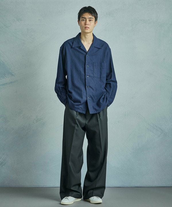 【50th Anniv . 菊池武夫】COTTON FLANNEL SHIRTS 詳細画像 9