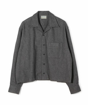 【50th Anniv . 菊池武夫】SHORT COTTON FLANNEL SHIRTS